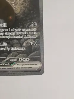 Excadrill Ex 168/086 Special Illustration Rare - S&V Black Bolt - Pokemon TCG - Image 4