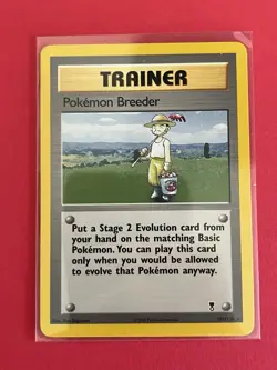 2002 Pokemon Legendary Collection Pokemon Breeder #102/110 Rare - MP+ / LP - Image 1