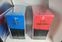 Pokemon Sword & Shield SWSH Base Set Elite Trainer Box ETB Pair Zacian Zamazenta - Image 2