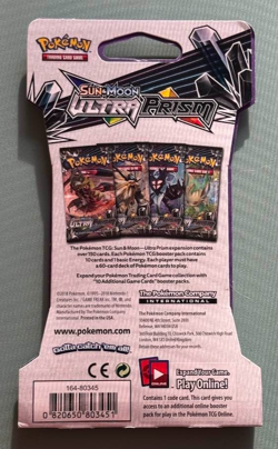 Pokemon TCG Sun and Moon Ultra Prism Booster Pack Factory Sealed NEW 2018 - Image 2