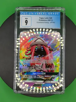 CGC 9 Tapu Lele GX 60/145 Sun & Moon Guardians Rising Ultra Rare 2017 Pokemon - Image 5