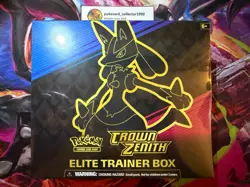 2023 Pokemon CROWN ZENITH Elite Trainer Box Sealed - Image 1