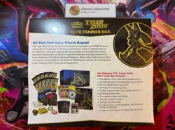 2023 Pokemon CROWN ZENITH Elite Trainer Box Sealed - Image 2