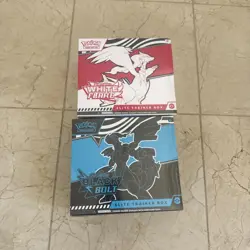 Pokemon Scarlet & Violet White Flare/Black Bolt ETB - NEW SEALED - Image 1