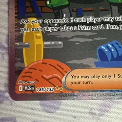Pokemon Lt. Surge's Bargain 185/132 Me01: Mega Evolution Holo (Read description) - Image 3