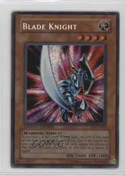 Blade Knight YuGiOh Collectors Tin Promo #CT1-EN002 2004 - Image 1