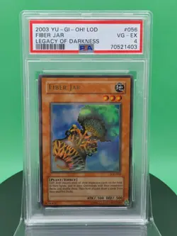 PSA 4 Fiber Jar LOD-056 Legacy of Darkness Ultra Rare 2003 English Yu-Gi-OH! TCG - Image 2