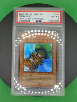 PSA 4 Fiber Jar LOD-056 Legacy of Darkness Ultra Rare 2003 English Yu-Gi-OH! TCG - Image 4