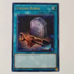 Foolish Burial - RA02-EN049 - Ultra Rare - NM - 1st ed - Yugioh - Image 1