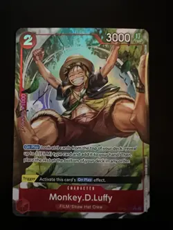 One Piece Wings of the Captain * MONKEY D LUFFY OP06-013 Alternate Art * ENG - Image 1