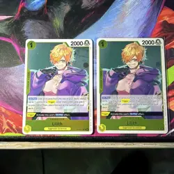 One Piece Lilith OP13-113 Foil Playset (x2) Carrying on His Will - ENG - Image 1
