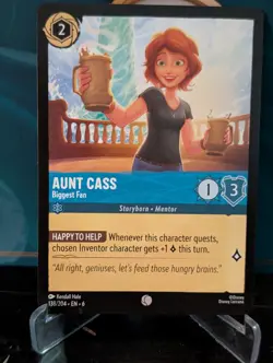 Disney Lorcana TCG - Azurite Sea: Aunt Cass (138/204) - Common - Non Foil - Image 1