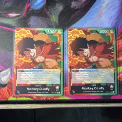 Monkey.D.Luffy (001) OP13-001 Leader One Piece Card - NM English - Image 1