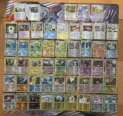 Vintage Pokemon Card Lot Reverse Holo Shiny Yanma Rayquaza Gyarados 50 Cards - Image 1