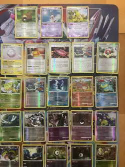 Vintage Pokemon Card Lot Reverse Holo Shiny Yanma Rayquaza Gyarados 50 Cards - Image 4