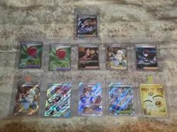 Pokemon JPN & ENG 11x Trainer Card Lot Full Art & SIR Lot NM - Cassiopeia & More - Image 1