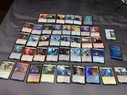 MTG FINAL FANTASY Themed Magic The Gathering Card Lot+ Bonuses - Image 1