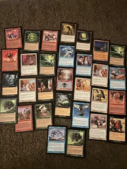 magic the gather onslaught lot of cards - Image 1