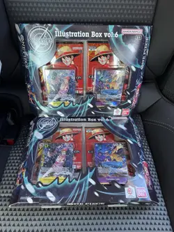 LOT OF 2 One Piece CCG Card Game Illustration Box VOL 6 IB-05 Bandai NEW SEALED! - Image 1