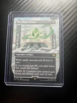 MTG - The Wind Crystal (Borderless) Final Fantasy Regular R#0330 - Image 1