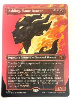 Ashling, Flame Dancer (Borderless) Modern Horizons 3 Regular - Image 1