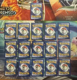 Vintage Pokemon Card Lot Holo Lapras Giratina Legend Palkia Fire - Image 3