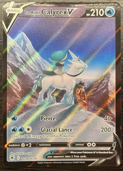 Pokemon TCG - Ice Rider Calyrex V TG14/TG30 Astral Radiance Near Mint - Image 1