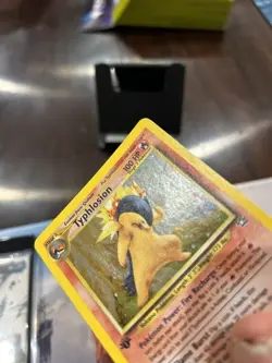 Pokemon TCG Typhlosion Holo Rare 1st Edition Neo Genesis 18/111 - Image 4