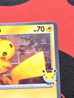051 /162 Pikachu 2026 Pokemon Day Stamped Promo TCG Near Mint #1 - Image 4