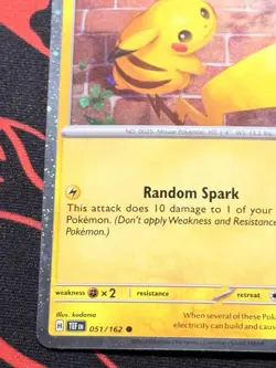 051 /162 Pikachu 2026 Pokemon Day Stamped Promo TCG Near Mint #2 - Image 5