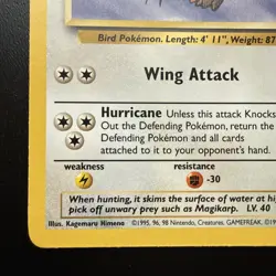 FREE SHIPPING Pokemon TCG Pidgeot Jungle 24/64 Regular Near Mint! - Image 5