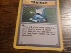 Pokemon TCG Computer Search Base Set 71/102 HP - Image 4