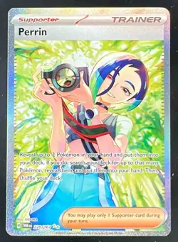 2024 Pokemon Twilight Masquerade #220/167 Perrin - Image 1