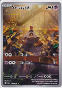 2023 Pokemon Paldea Evolved Sandygast 214/193 NM - Image 1