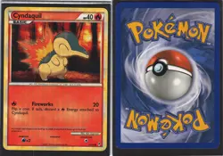 Cyndaquil 55/95 Common Call of Legends Pokemon NM - Image 3