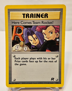 Here Comes Team Rocket! 15/82 Holo Rare Unlimited Team Rocket Pokemon 1275 - Image 1