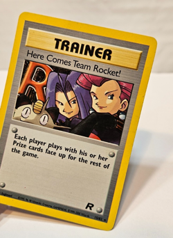 Here Comes Team Rocket! 15/82 Holo Rare Unlimited Team Rocket Pokemon 1275 - Image 4