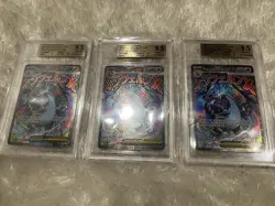 POKEMON BLACK STAR PROMO 023 MEGA CHARIZARD X EX UPC BGS 9.5 3x 10 SUBGRADE X3 - Image 2