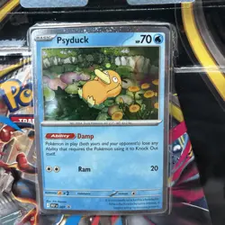 Pokemon TCG Mega Evolution 3-Pack Blister Set of Psyduck and Golduck Sealed - Image 3