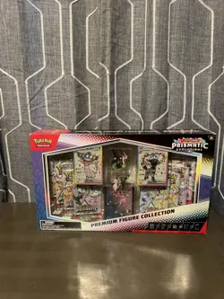 Pokemon Prismatic Evolutions Premium Figure Collection New Sealed IN HAND - Image 1