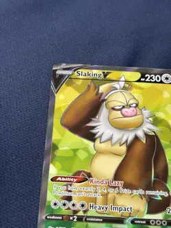 Slaking V (Full Art) 077/078 Pokemon GO Holo near mint - Image 2