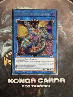 BPRO-EN046 Topologic Blaster Dragon Secret Rare 1st Edition YuGiOh NEW! - Image 1