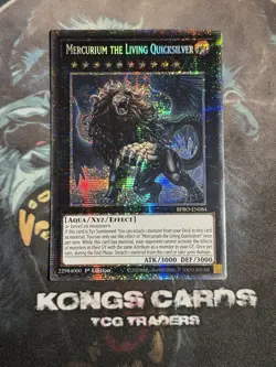 BPRO-EN084 Mercurium the Living Quicksilver Starlight Rare 1st Ed YuGiOh NEW! - Image 1