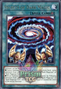 Secrets of Dark Magic rare LED6-EN004 Yugioh - Image 1