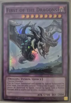 YuGiOh First of the Dragons Super Rare 1st Edition NECH-EN050 - Image 1