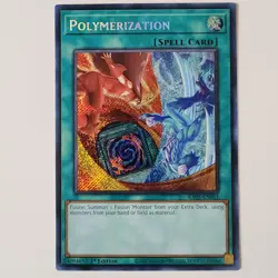 Polymerization (B) (HERO Art) - RA03-EN051 - NM - Secret Rare - 1st ed - Yugioh - Image 1