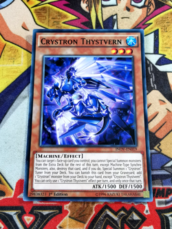 Crystron Thystvern inov-en019 1st Edition (NM) Common Yu-Gi-Oh! - Image 1