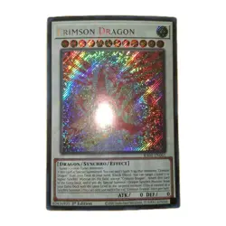 Crimson Dragon (Secret Rare) RA04-EN061 1st Edition - Image 1