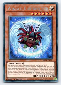 Winged Kuriboh LV6 - BLTR-EN001 - Secret Rare - 1st Edition - Yugioh - Image 1