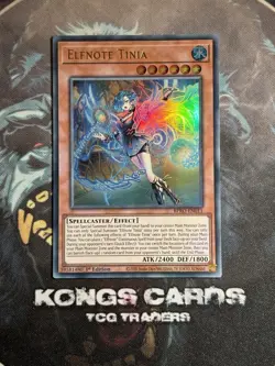 X3 BPRO-EN011 Elfnote Tinia Ultra Rare 1st Edition YuGiOh NEW! PLAYSET - Image 2
